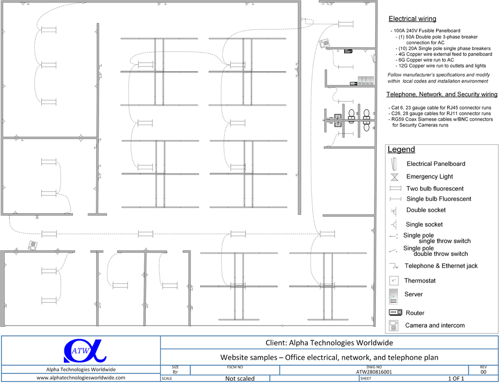 basic electrical plan